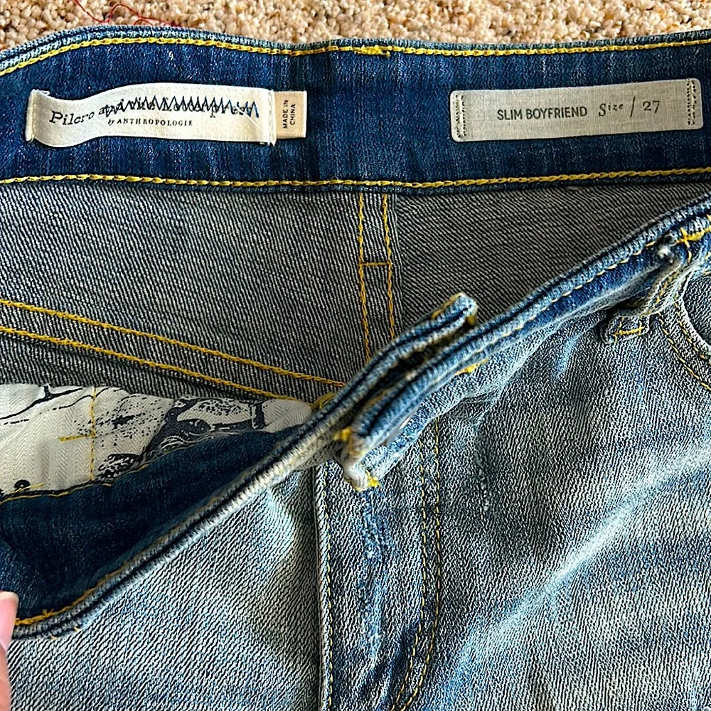 Anthropologie Pilcro and the Letterpress Boho Slim Boyfriend Shorts **Size 27** - Picture 4 of 6